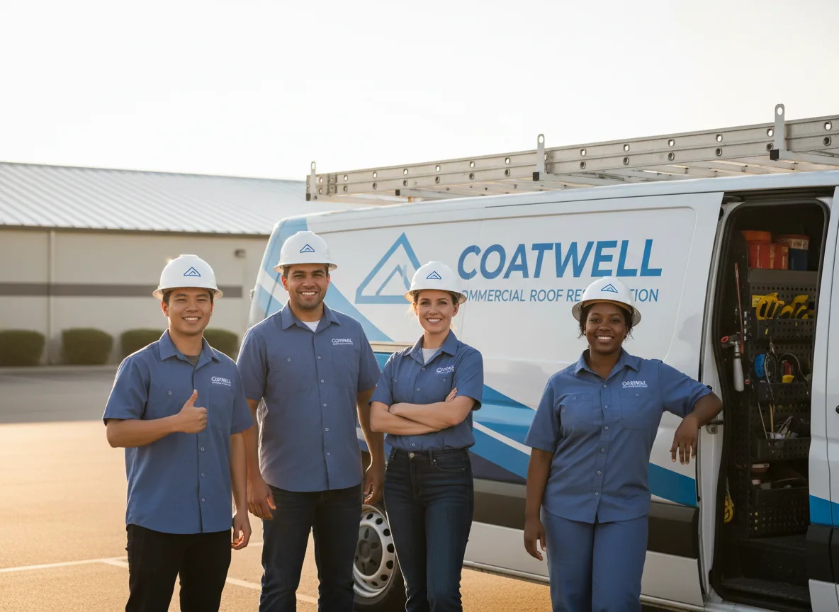Commercial roof coating company in Weatherly, PA